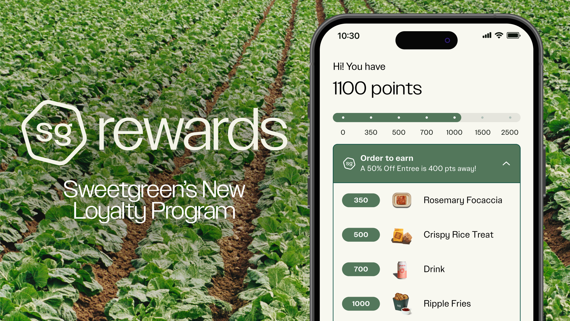 Sweetgreen SG Rewards