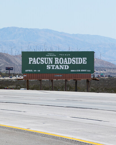 PacSun roadside stand