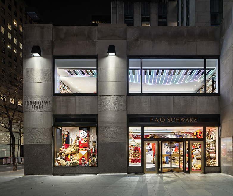 toy store in rockefeller center