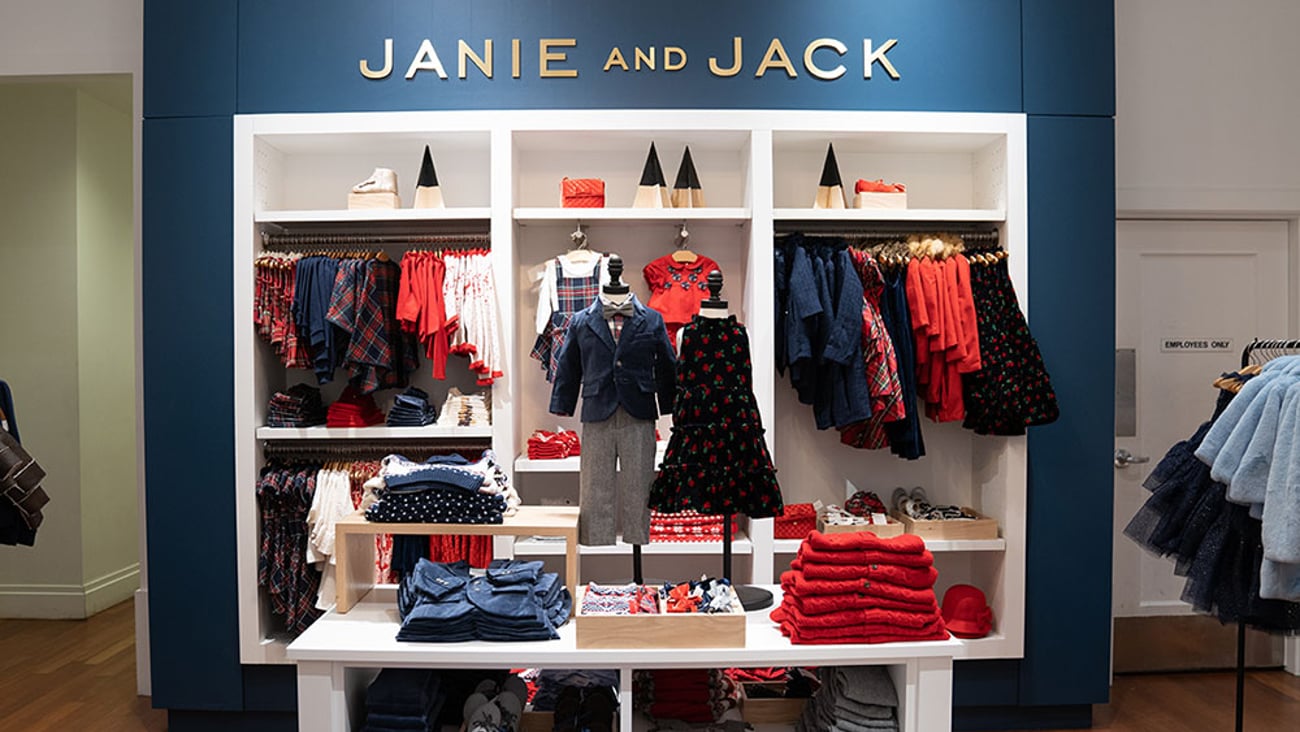 Janie and Jack pop-up