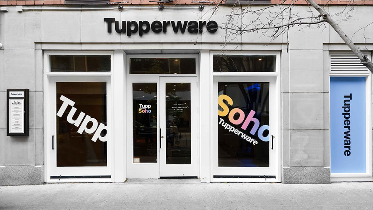 Tupperware exterior