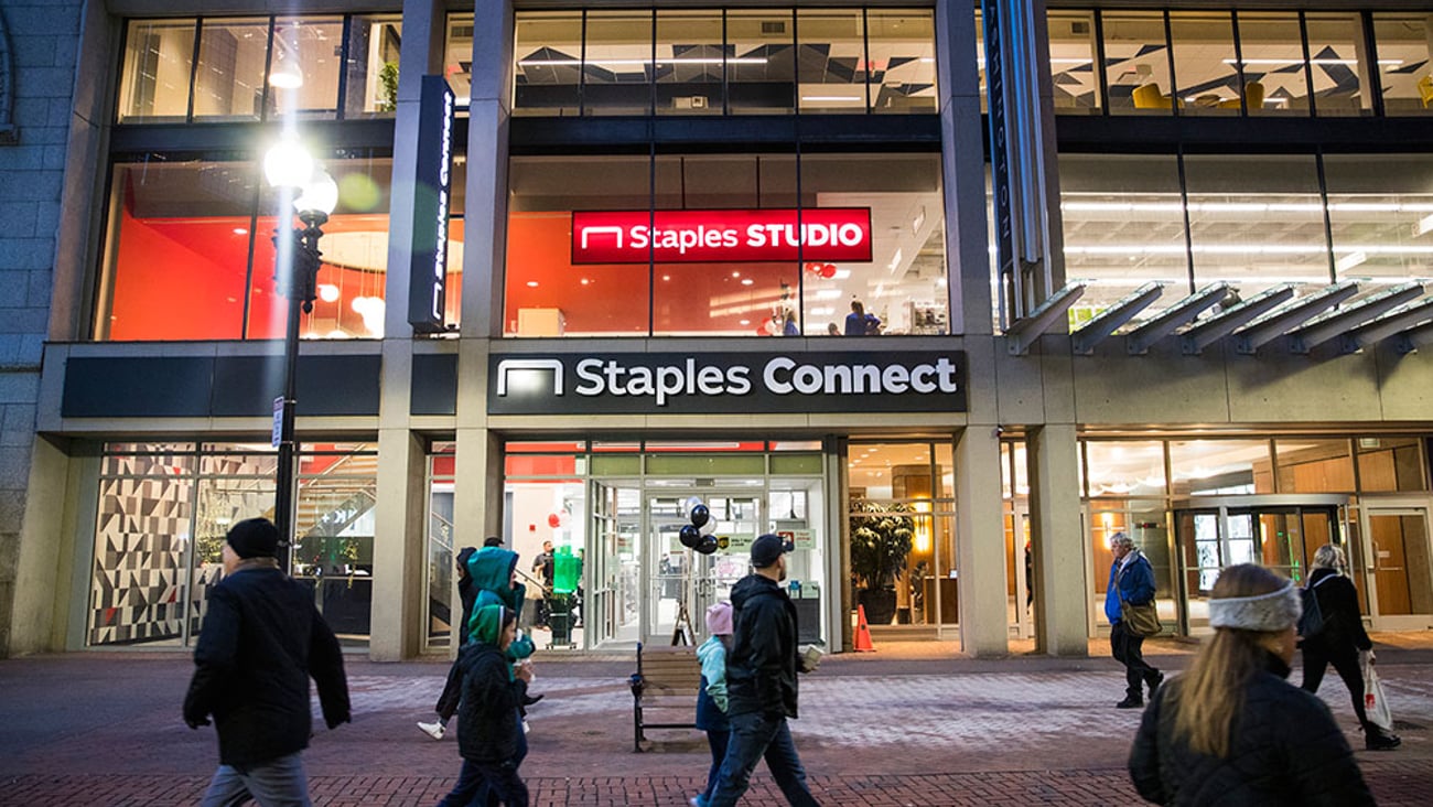 Staples connection discount