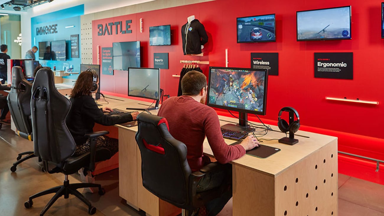 Target's Game Room concept gamers