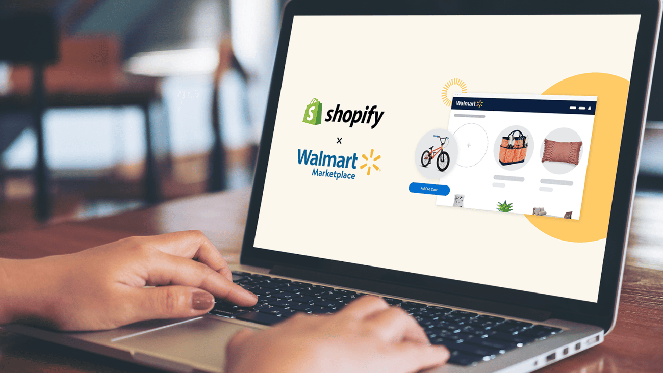 Walmart Shopify page