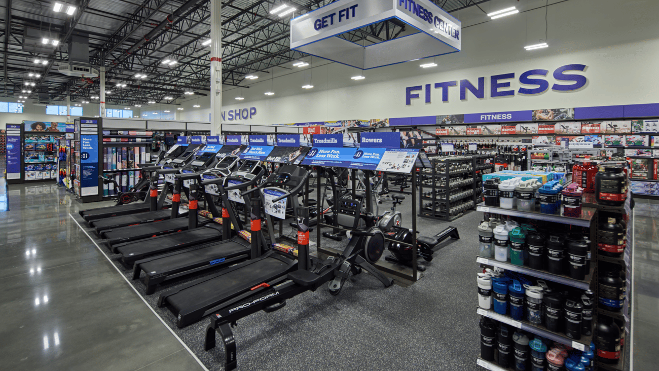 academy sports interior