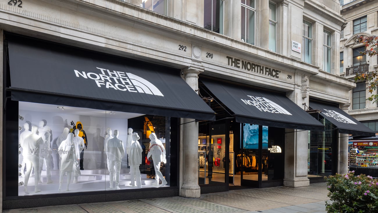 The North Face London flagship.