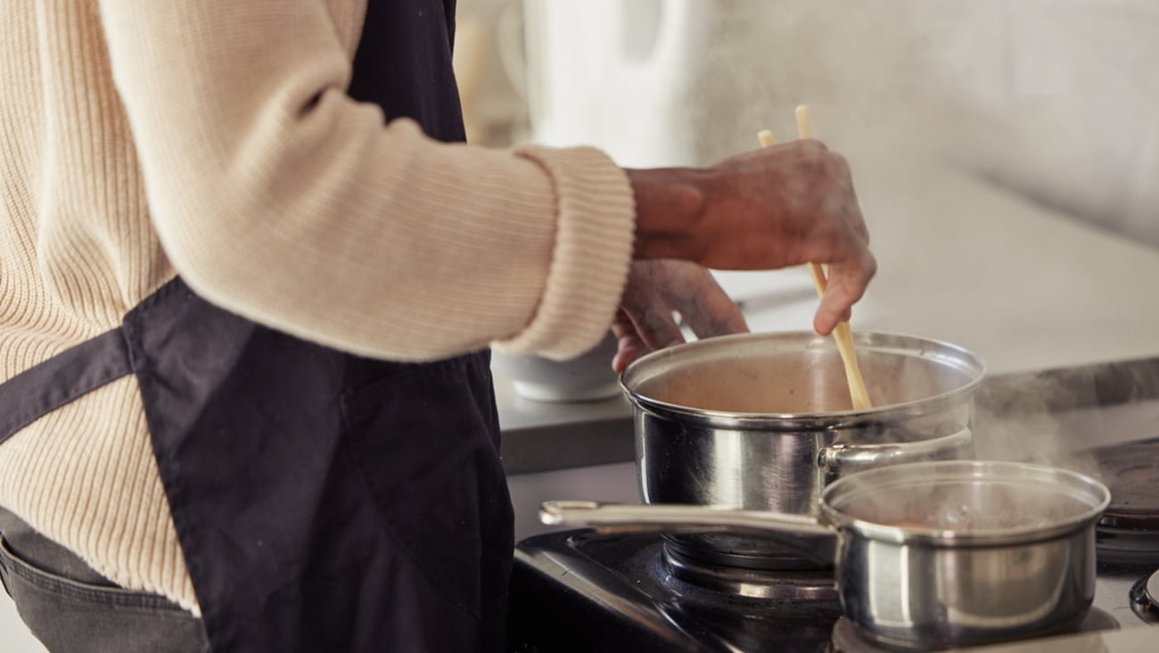 Cooking at home
