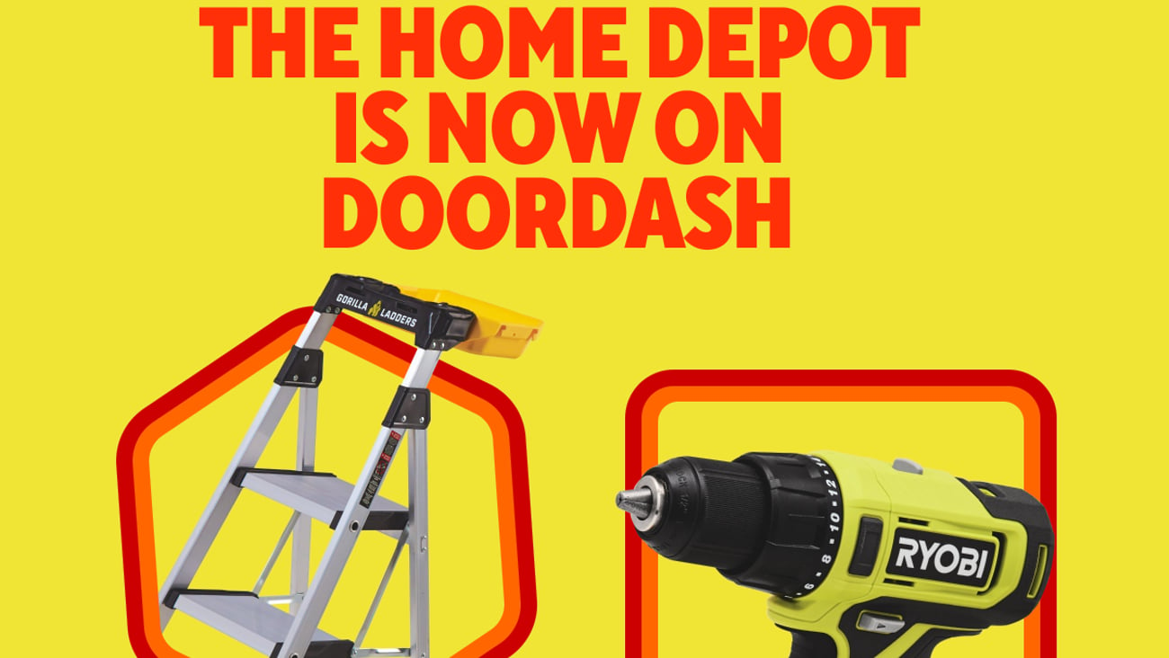 Home Depot partners with DoorDash (Graphic: Business Wire).