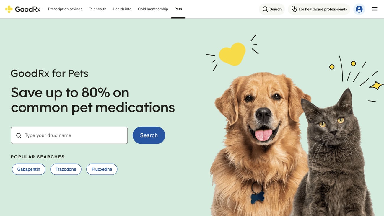 GoodRx for Pets (Graphic: Business Wire)