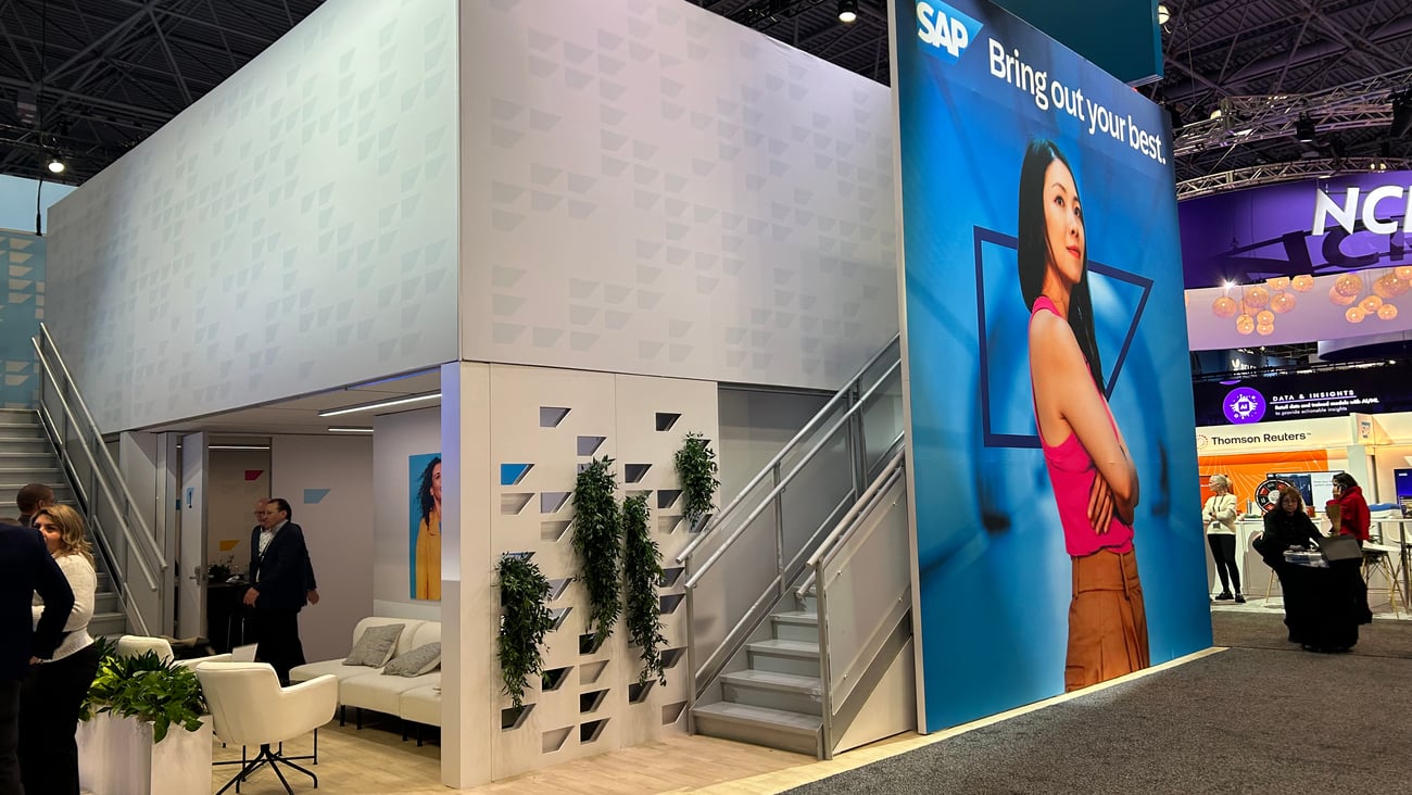 SAP America booth at NRF 2025