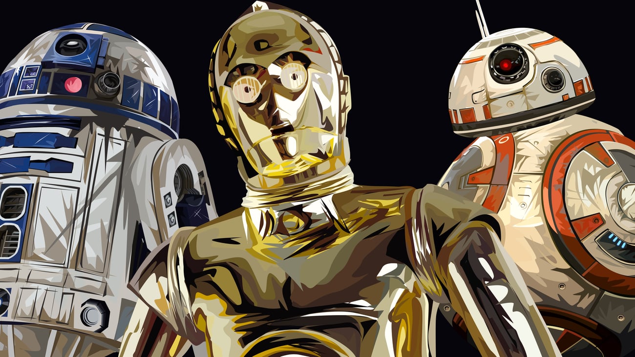 Star Wars robots (Image: Deo Gracia Cahyadi)