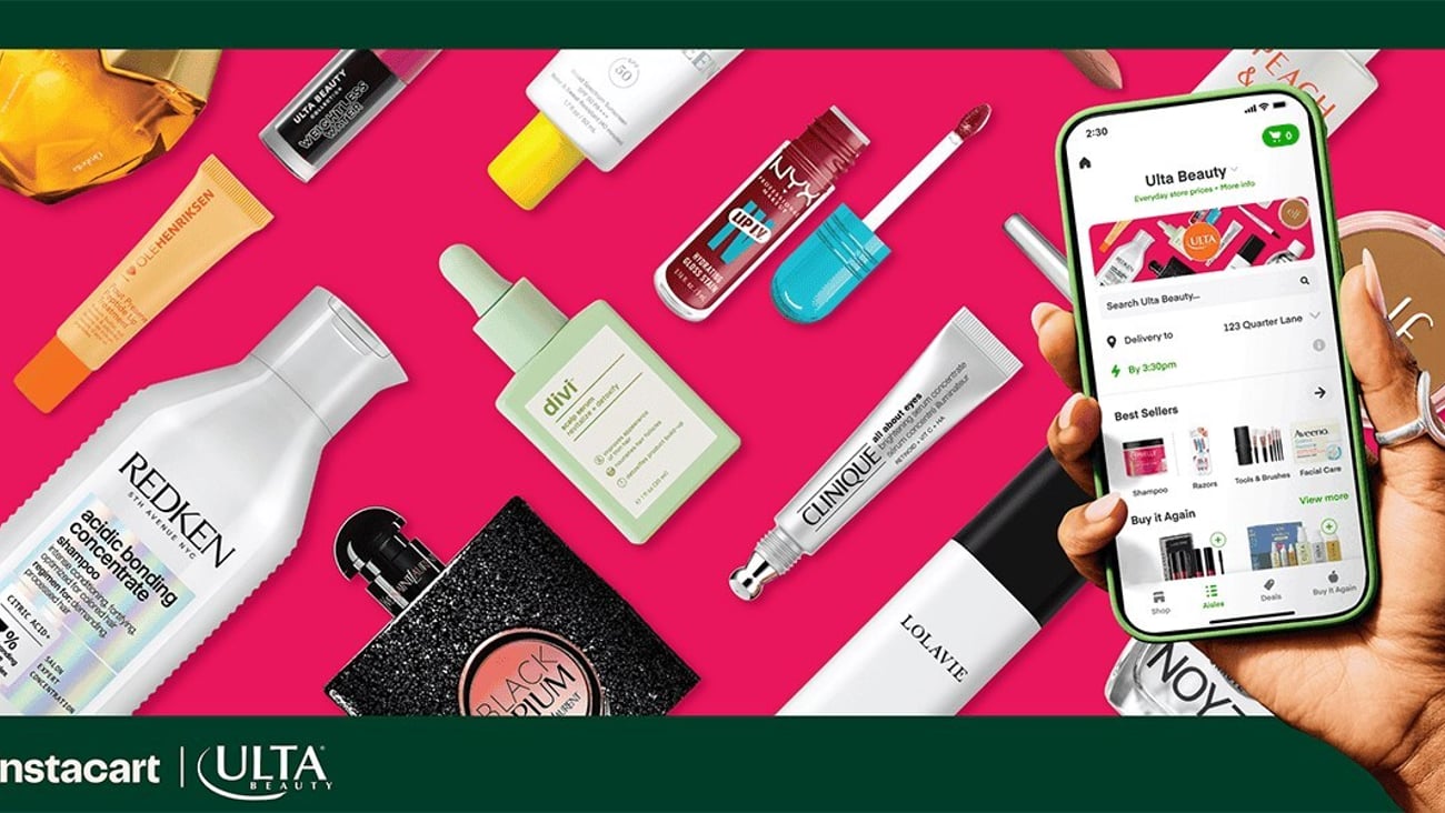 Ulta Beauty partners with Instacart