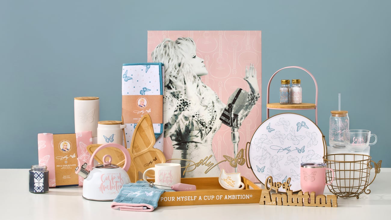 Dollar General Dolly Parton housewares