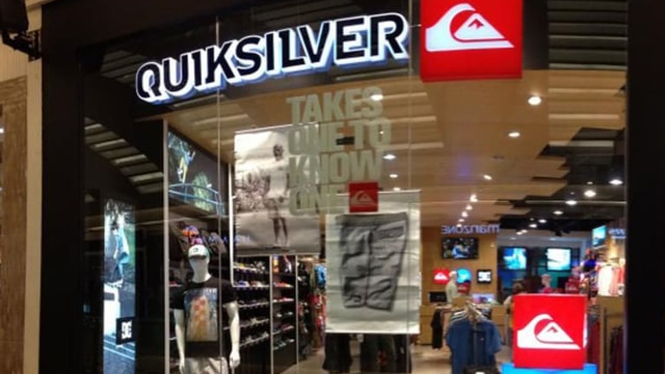 Quiksilver storefront