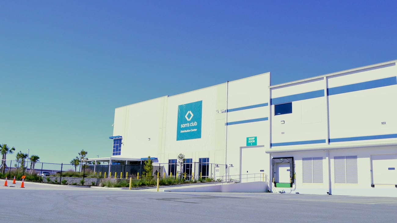 Sam's Club Jacksonville distribution center