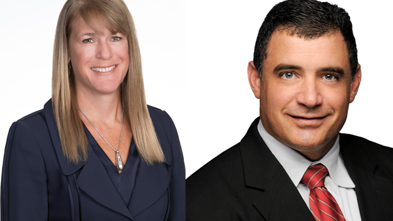 Kristin Mueller and Sean McNamara JLL