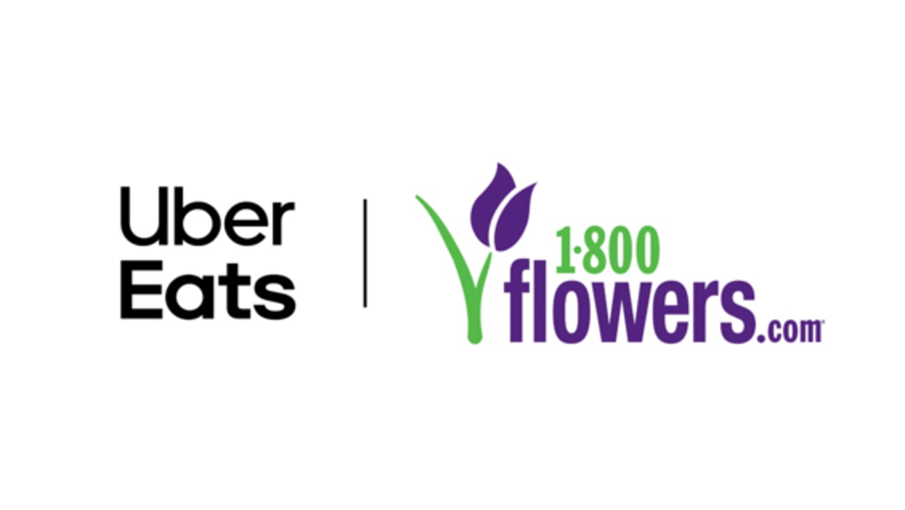 Uber Eats - 1-800.Flowers.com logos