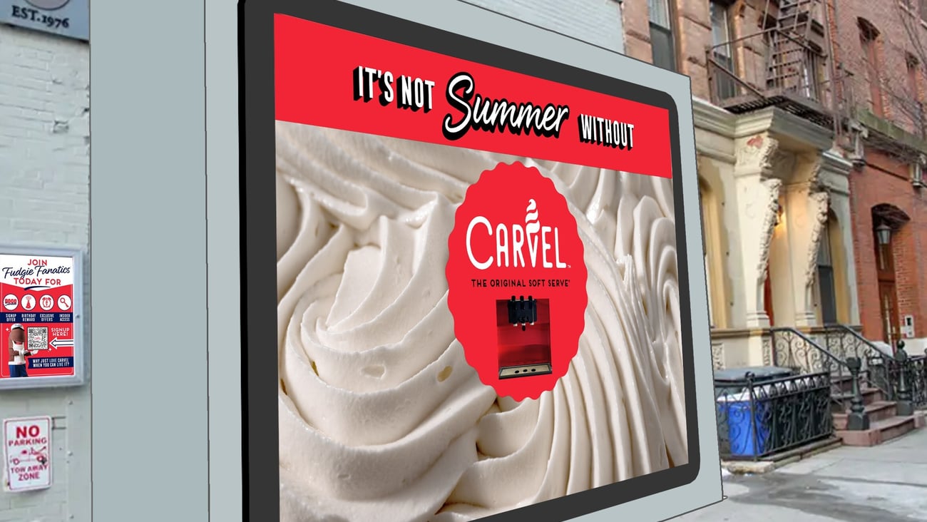Carvel billboard