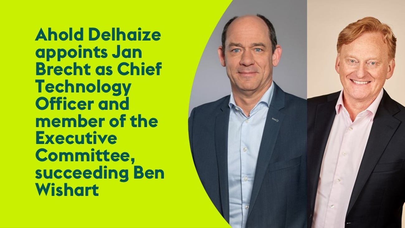 Ahold Delhaize appoints Jan Brecht as CTO.