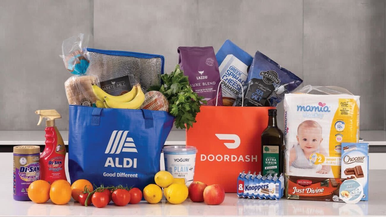 Aldi Australia DoorDash 