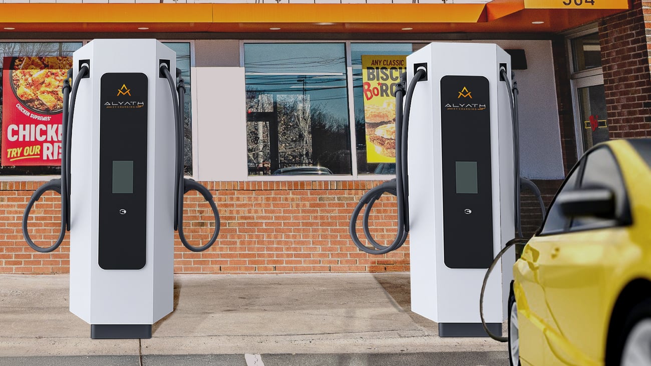 Bojangles EV charging station