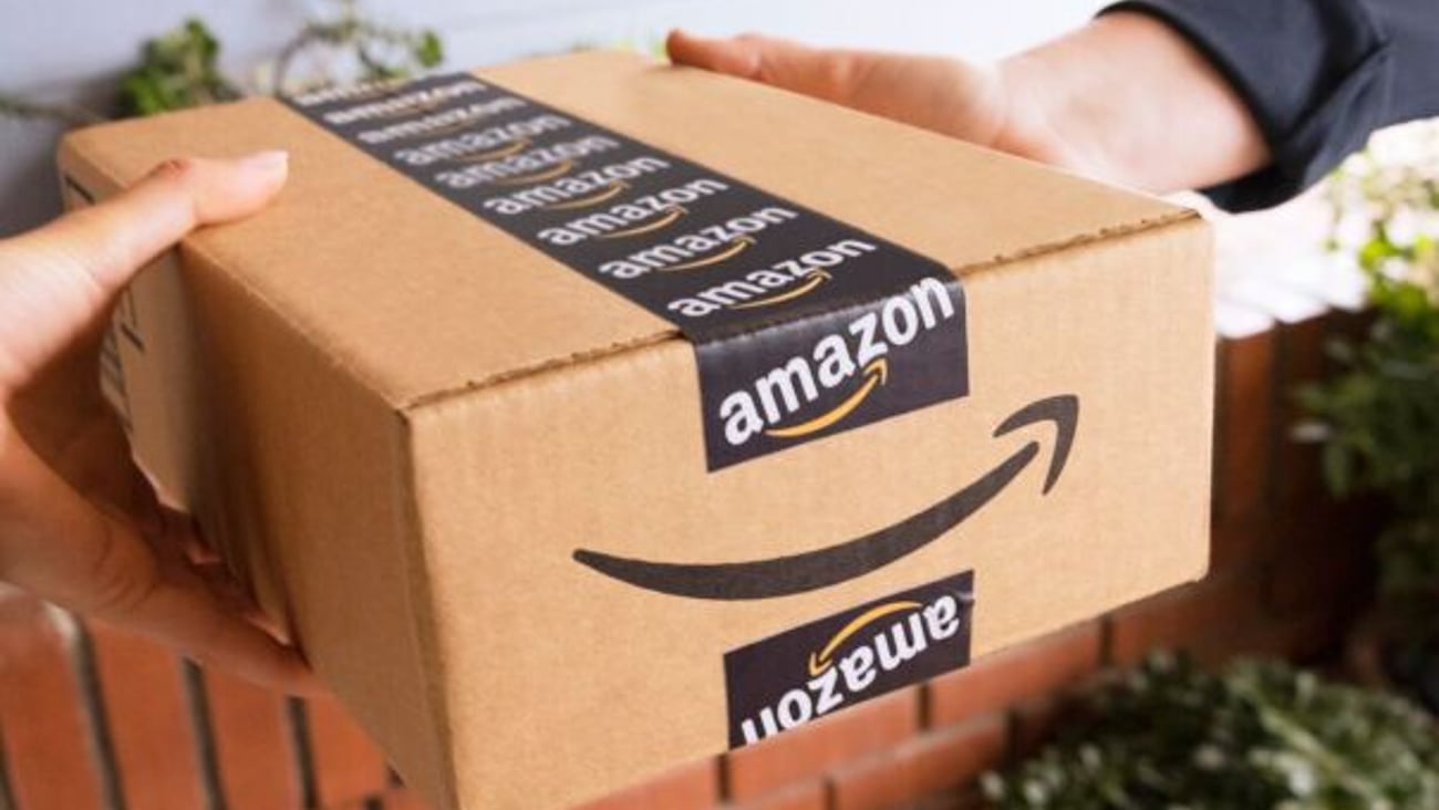 Amazon box handoff