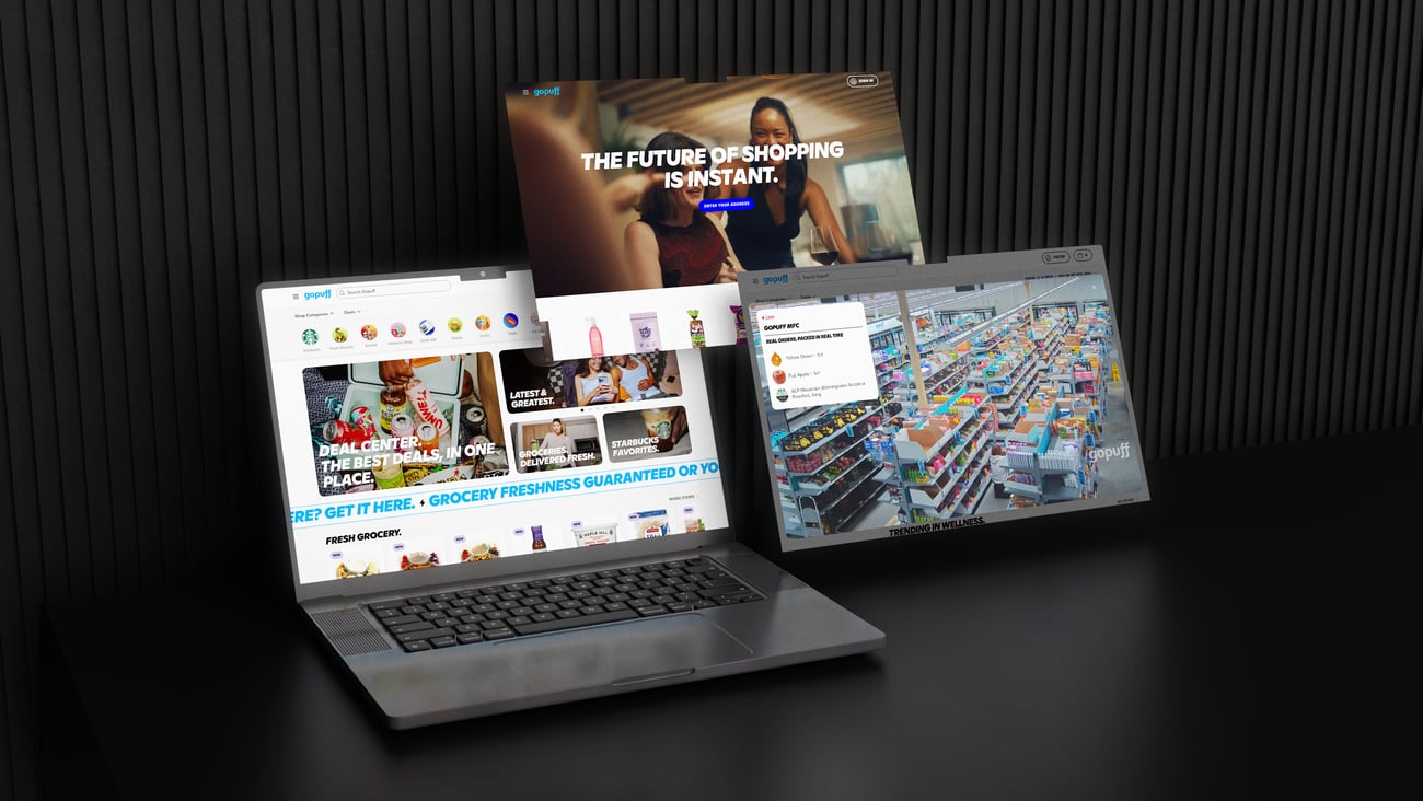 Gopuff desktop site
