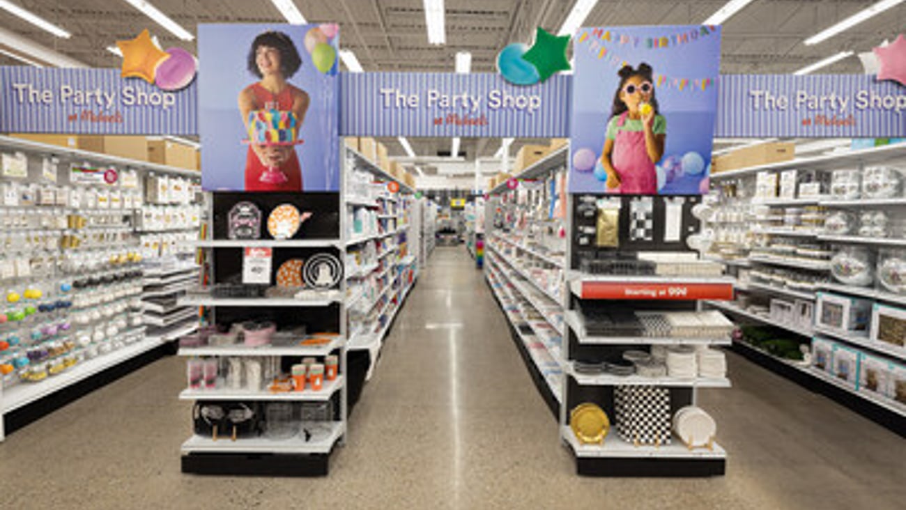 Michael's party shop