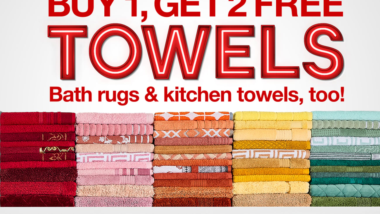 JCPenney Really Big Deals - towels