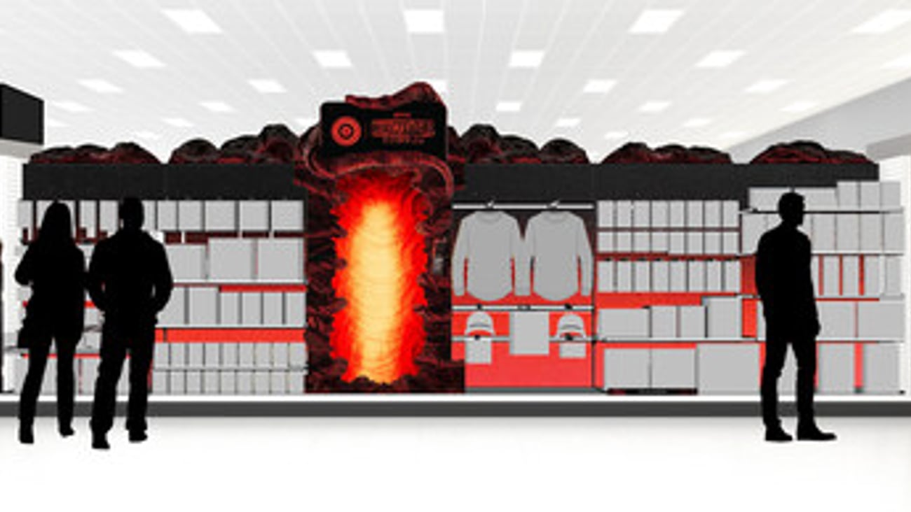 Target's  in-store Stranger Things experience