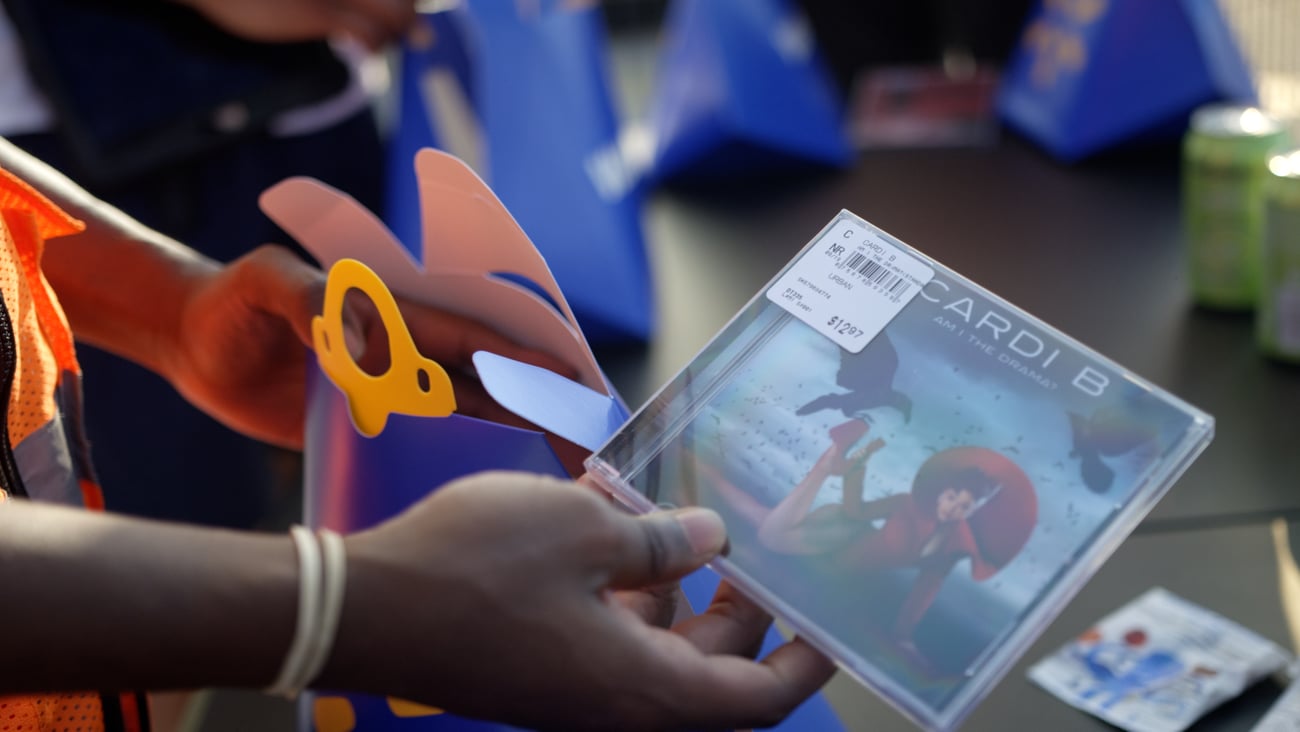 Walmart delivers Cardi B CDs