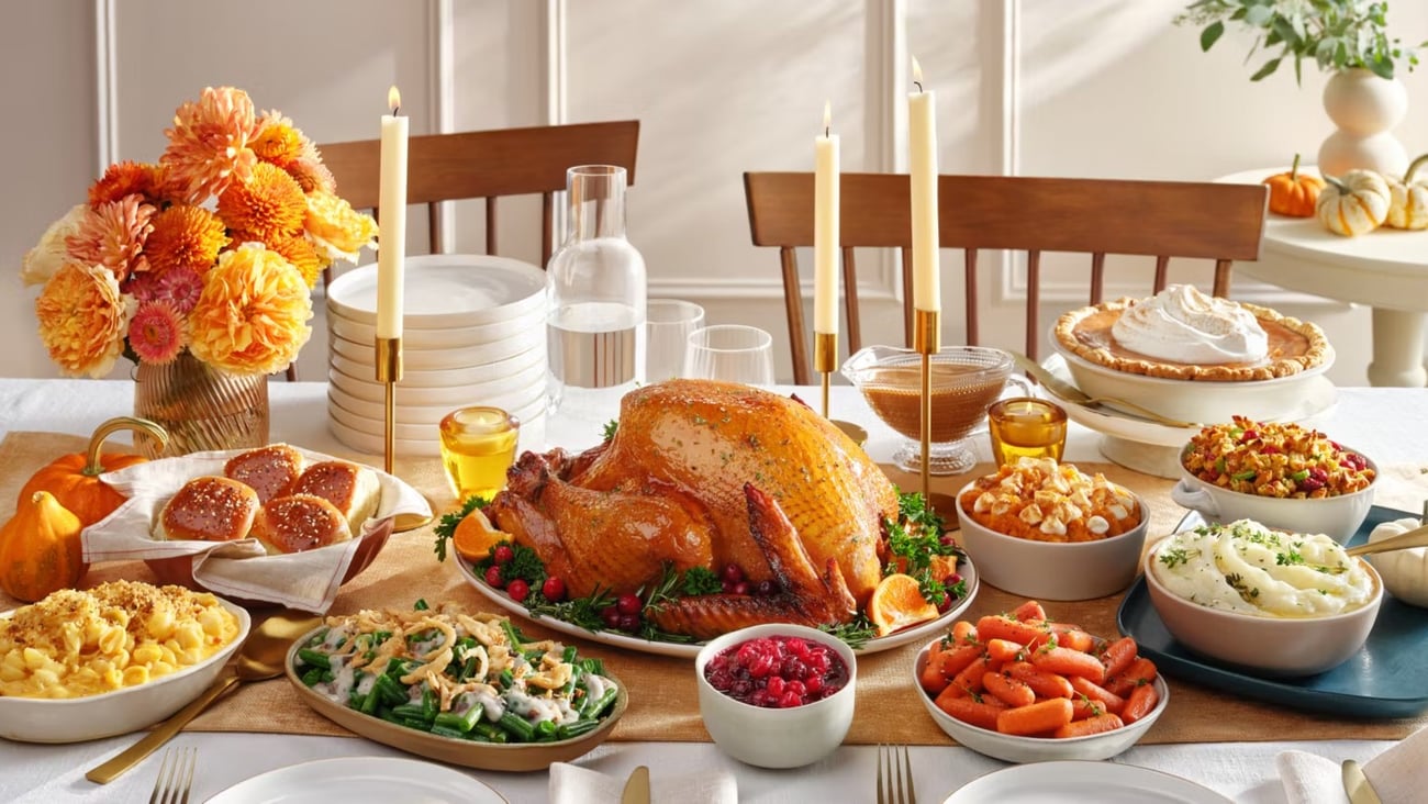 Aldi Thanksgiving meal