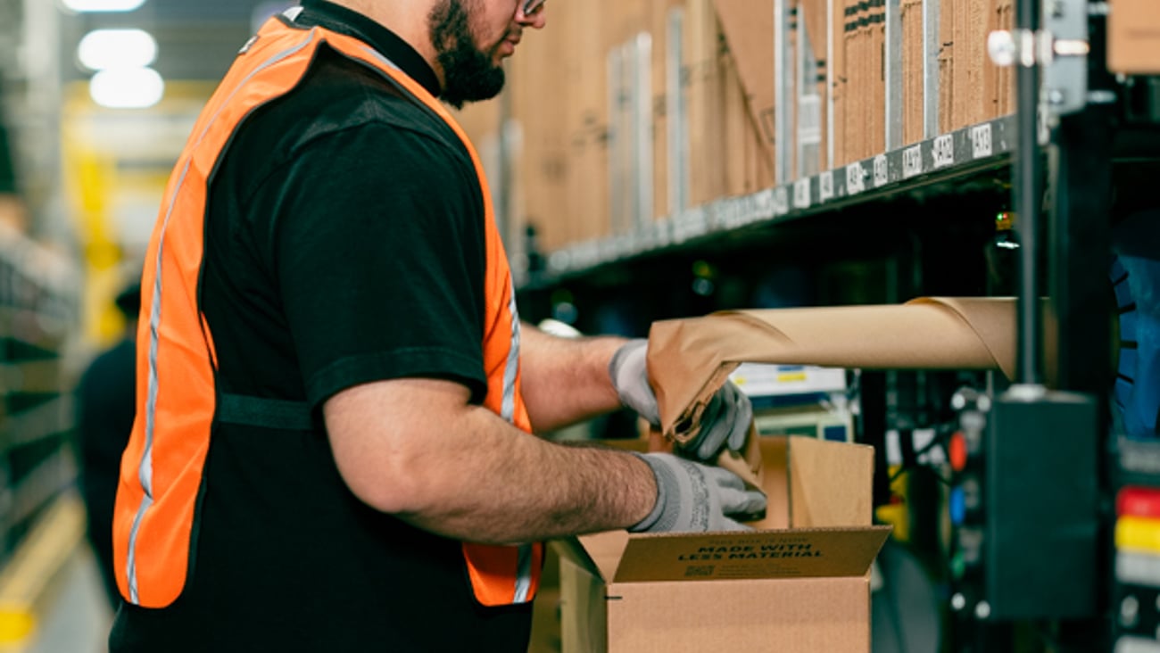 Amazon fulfillment worker