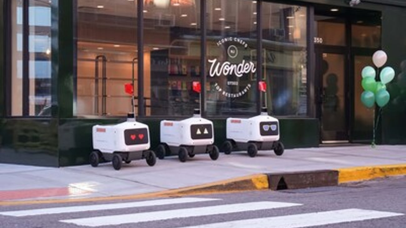 Grubhub robots - Wonder
