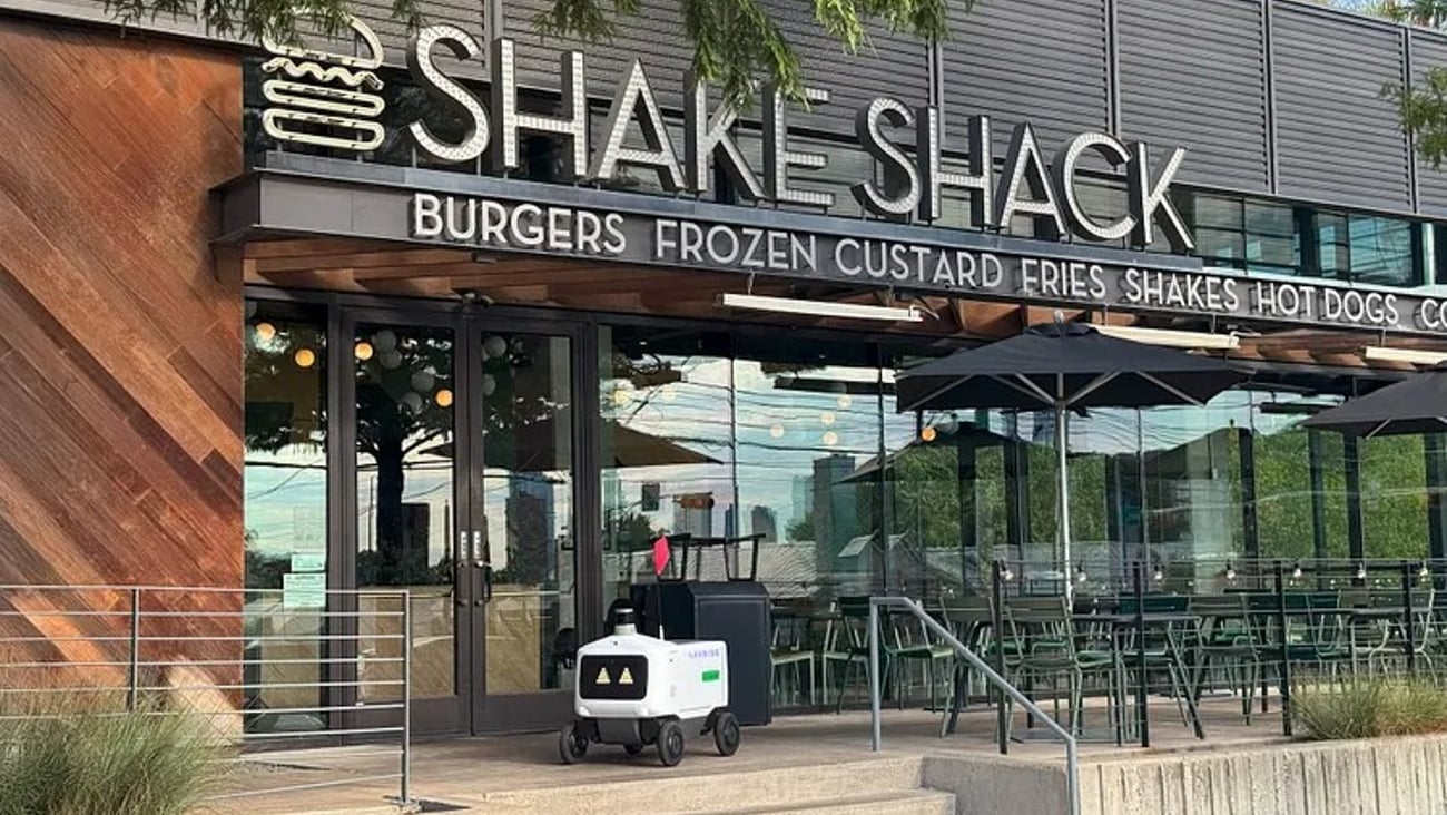 Shake Shack with Avride robot
