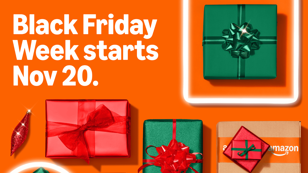Amazon Black Friday week starts Nov. 20.
