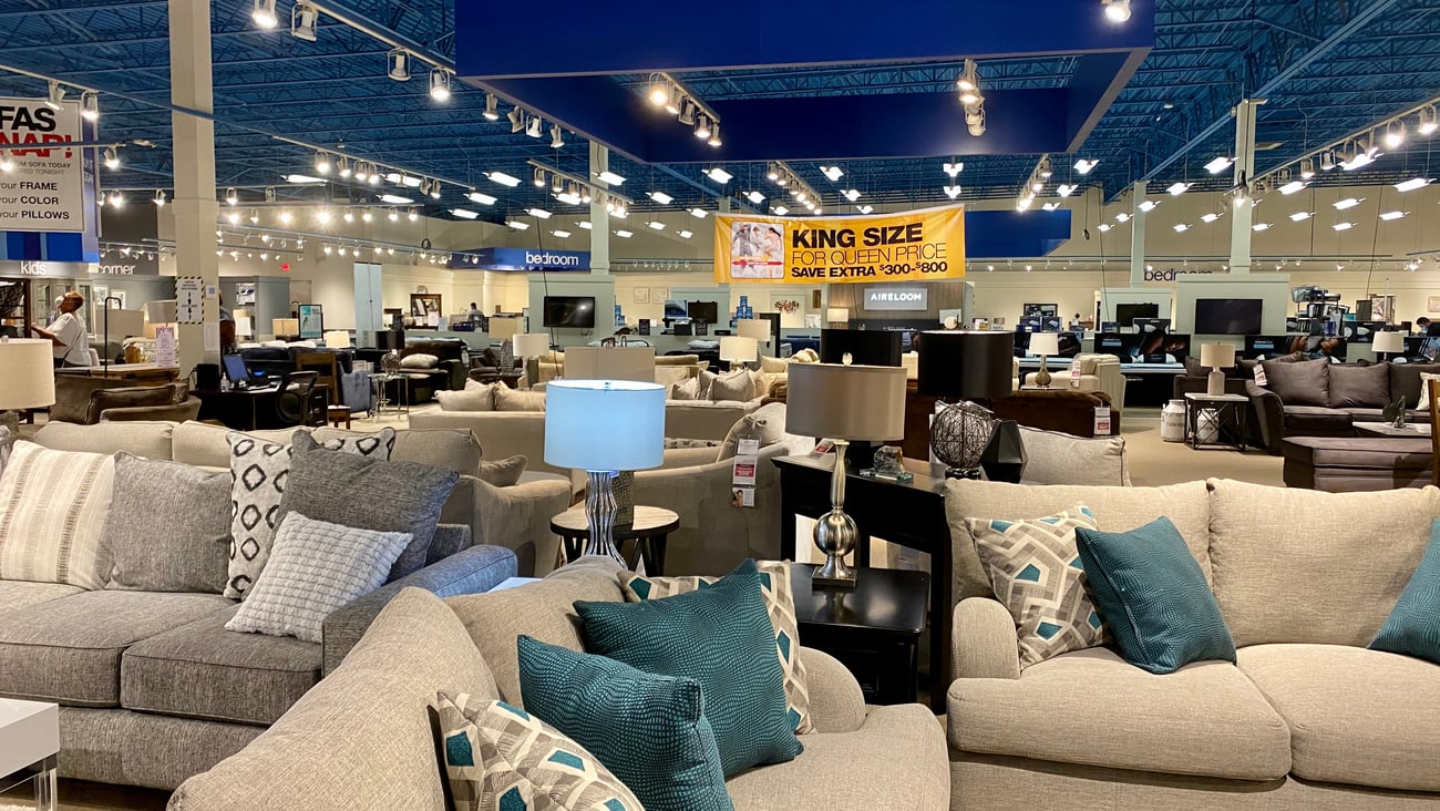 Gardner White store interior (Photo: Jam1 Productions)