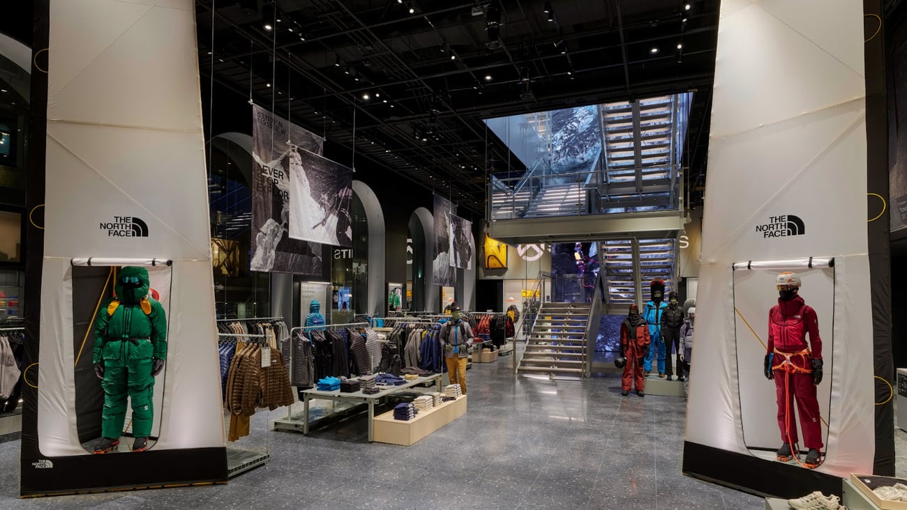 The North Face Manhattan flagship