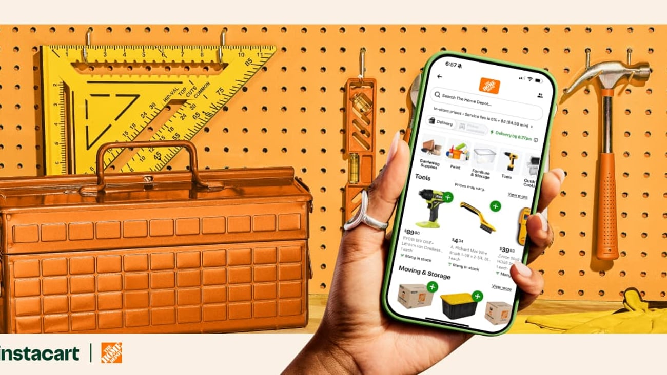 Home Depot Canada partners with Instacart