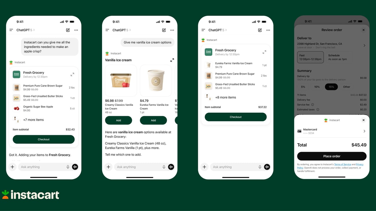 Instacart ChatGPT