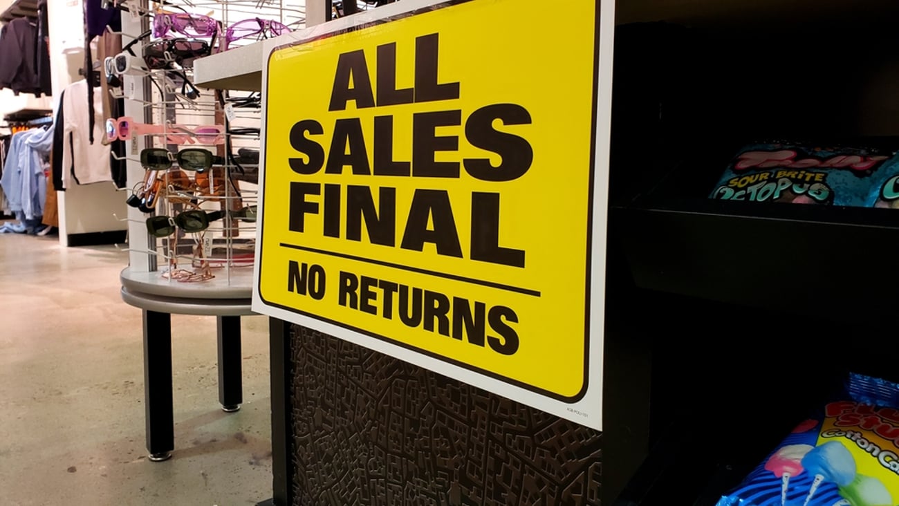 All sales final