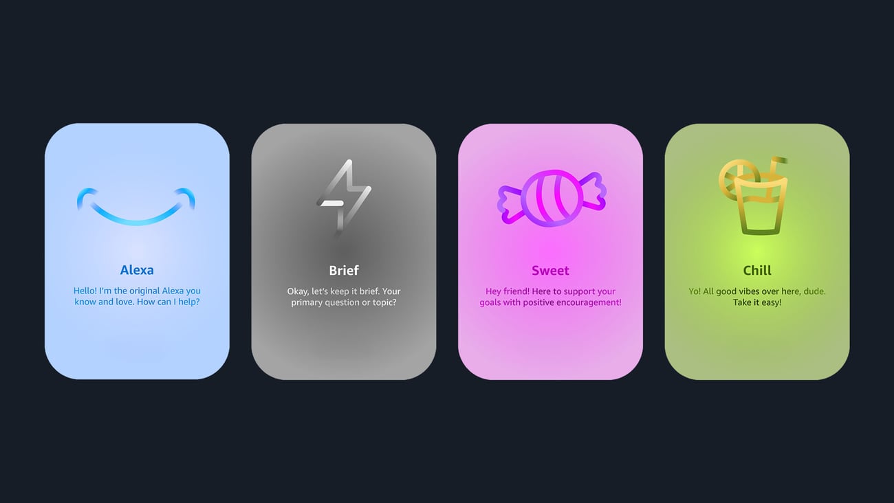Alexa+ personality styles
