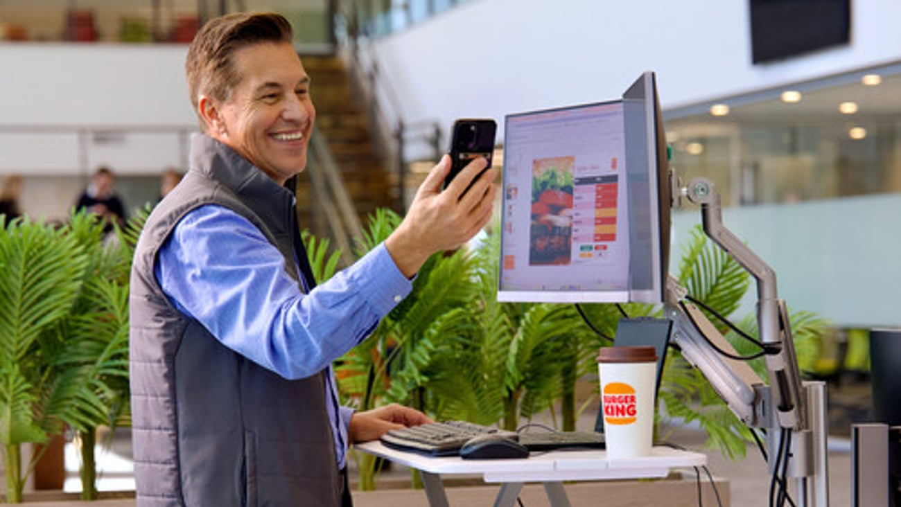 Burger King president Tom Curtis 