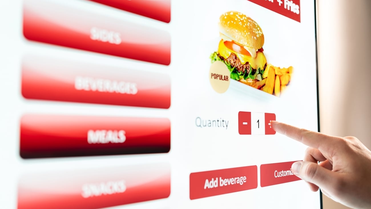 QSR kiosk
