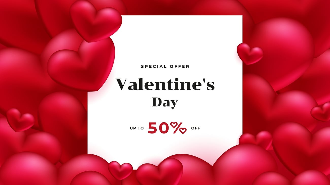 Valentine's Day sale