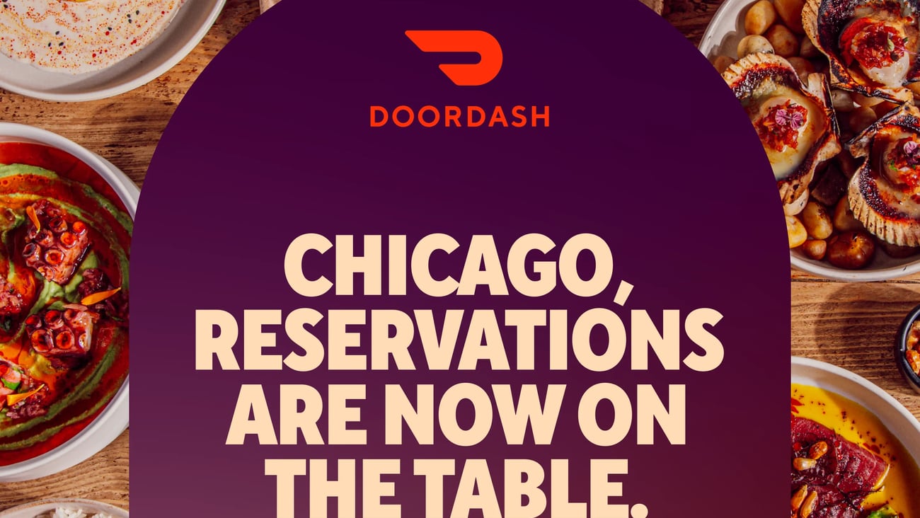 DoorDash Chicago reservations