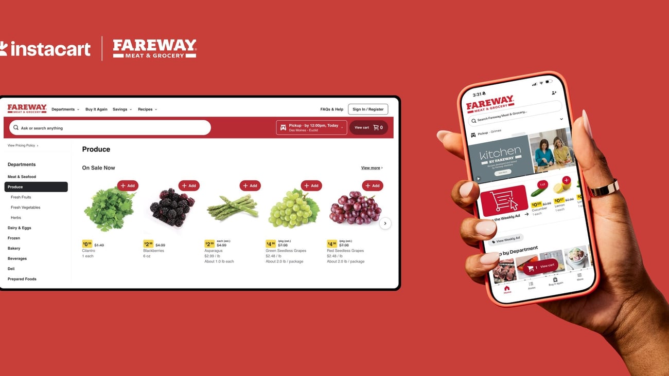 Fareway partners with Instacart