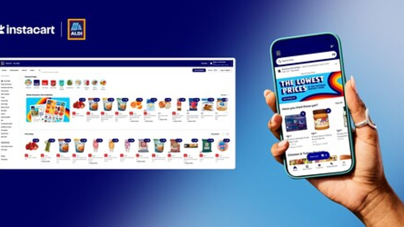 Aldi U.S. Instacart website