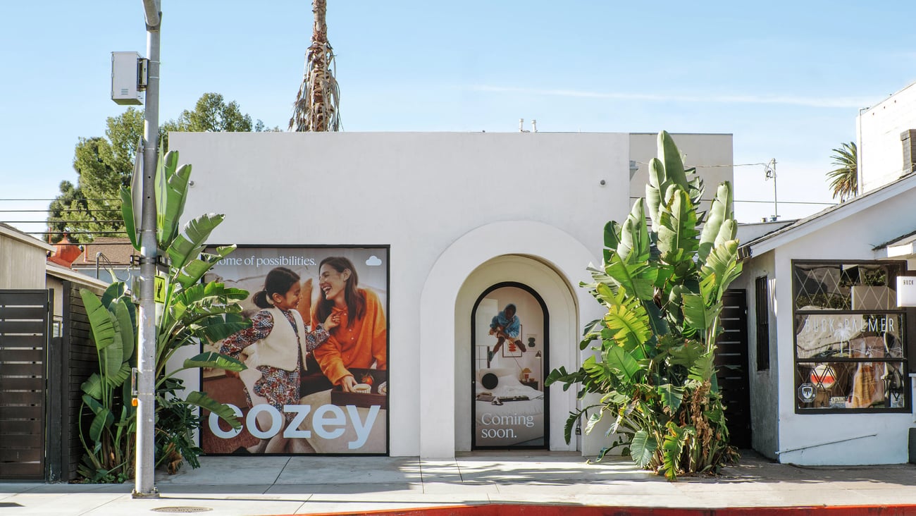 Cozey Los Angeles pop-up