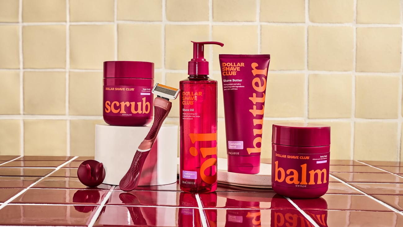 Dollar Shave Club women's line